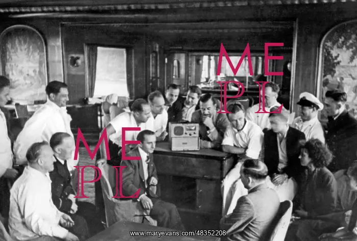 : On board the Bremen, 1939 : On board the Bremen, 1939