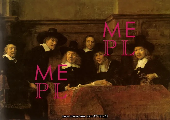 : The Board of the Drapers Guild, by Rembrandt : The Board of the Drapers Guild, by Rembrandt