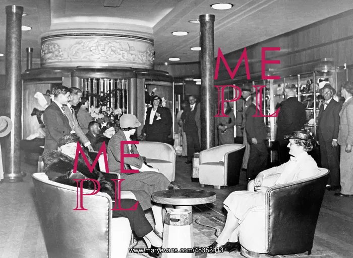 : On board the Queen Mary, 1936 : On board the Queen Mary, 1936