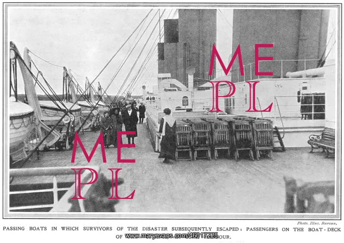 : On board the Titanic - Cork Harbour : On board the Titanic - Cork Harbour