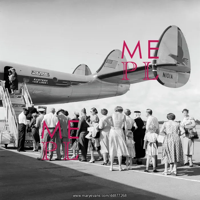  : Boarding a plane