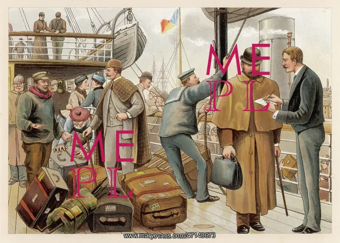 : Boarding a P&O ship bound for India : Boarding a P&O ship bound for India
