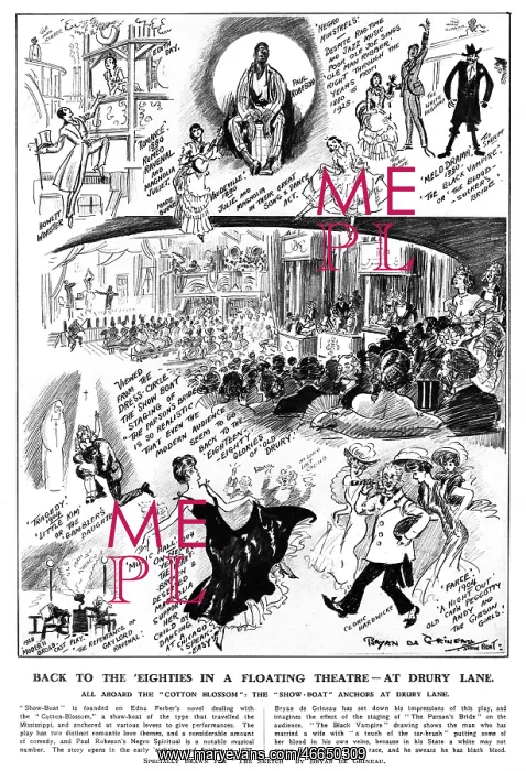: Show Boat at Drury Lane 1928 : Show Boat at Drury Lane 1928
