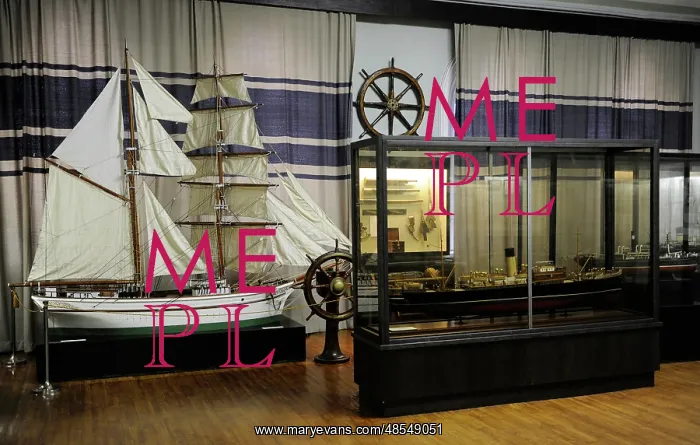 : Boat models. Museum of History and Navigation. Inside. Riga : Boat models. Museum of History and Navigation. Inside. Riga