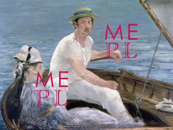 : Boating Artist: Edouard Manet : Boating Artist: Edouard Manet