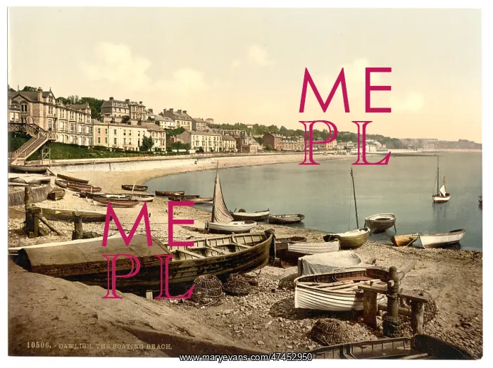 : Boating beach, Dawlish, England : Boating beach, Dawlish, England