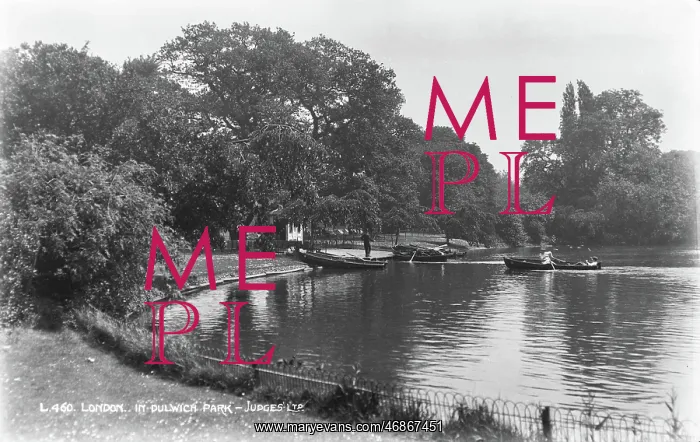 : Boating at Dulwich Park : Boating at Dulwich Park