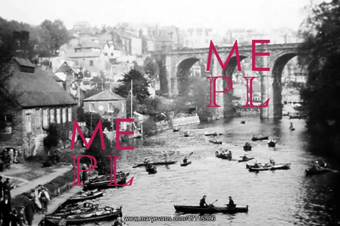  : Boating at Knaresborough, early 1900s