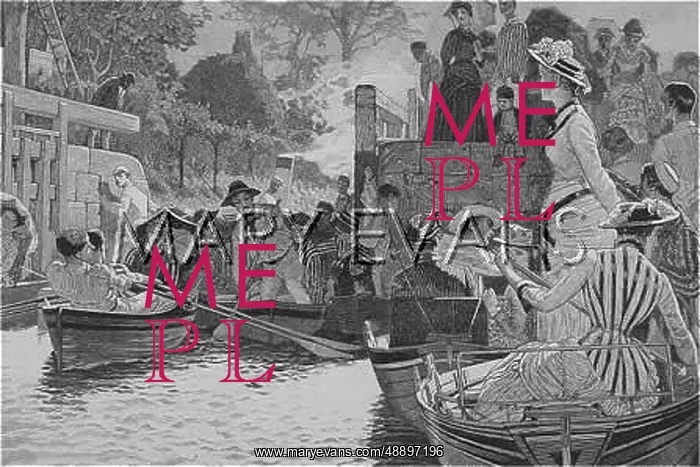 : BOATING ON THE THAMES : BOATING ON THE THAMES