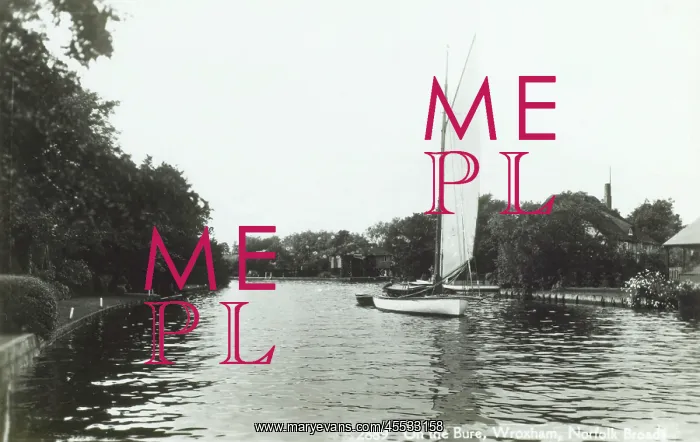 : Boating the the River Bure, Wroxham : Boating the the River Bure, Wroxham