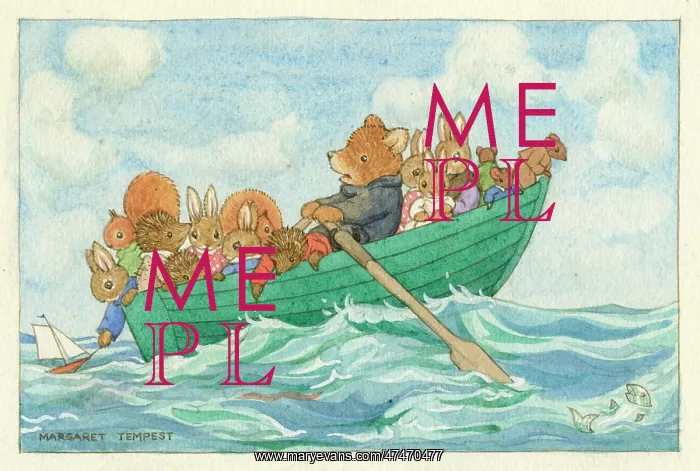 : The Boatload ? animals in a rowing boat : The Boatload ? animals in a rowing boat