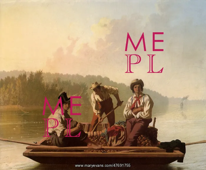  : Boatmen on the Missouri