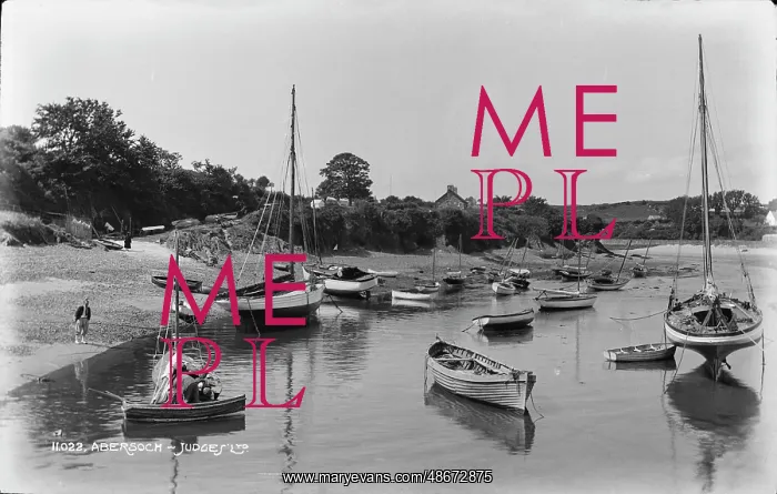: Boats at Abersoch : Boats at Abersoch