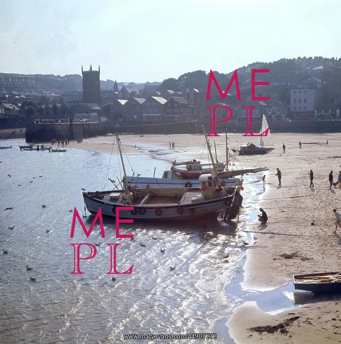  : Boats on the beach, St Ives, Cornwall