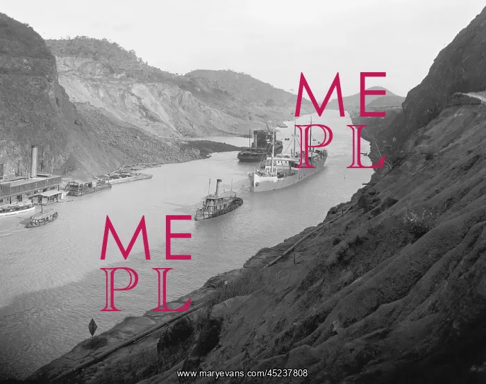 : Boats move through Panama Canal at the Culebra ? : Boats move through Panama Canal at the Culebra ?