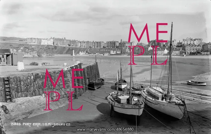 : Boats at Port Erin : Boats at Port Erin