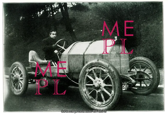 : Bob Burnam in Ohio Racer : Bob Burnam in Ohio Racer