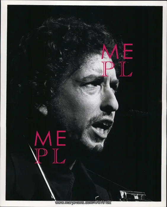 : Bob Dylan, American folk singer, performing : Bob Dylan, American folk singer, performing