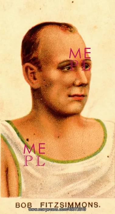 : Bob Fitzsimmons, British boxer : Bob Fitzsimmons, British boxer
