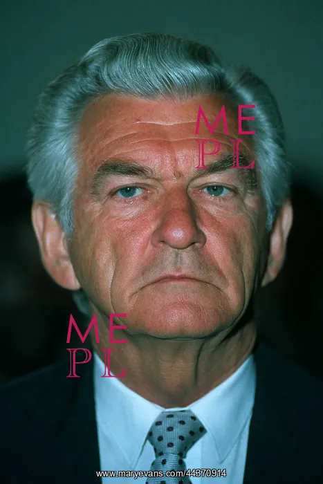  : Bob Hawke Prime Minister Of Australia 11 November 1991