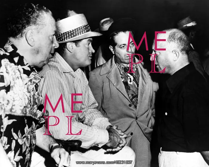 : Bob Hope with his comedy writers Monty Brice ? : Bob Hope with his comedy writers Monty Brice ?
