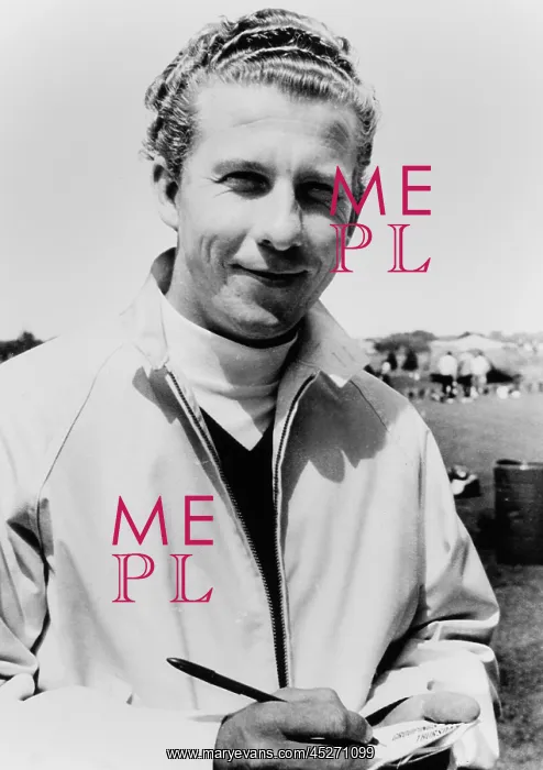 : Bob Menne, American professional golfer at the : Bob Menne, American professional golfer at the