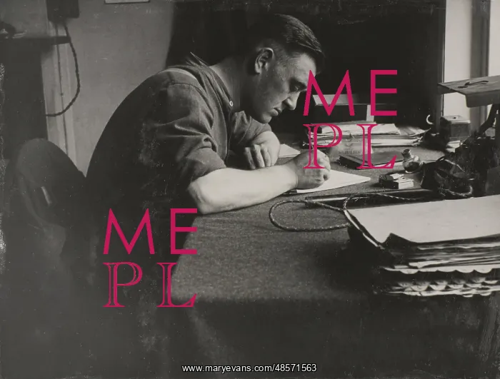 : Bob West. Photograph: Bob West.Shows a man seated at a desk writing.From : Bob West. Photograph: Bob West.Shows a man seated at a desk writing.From
