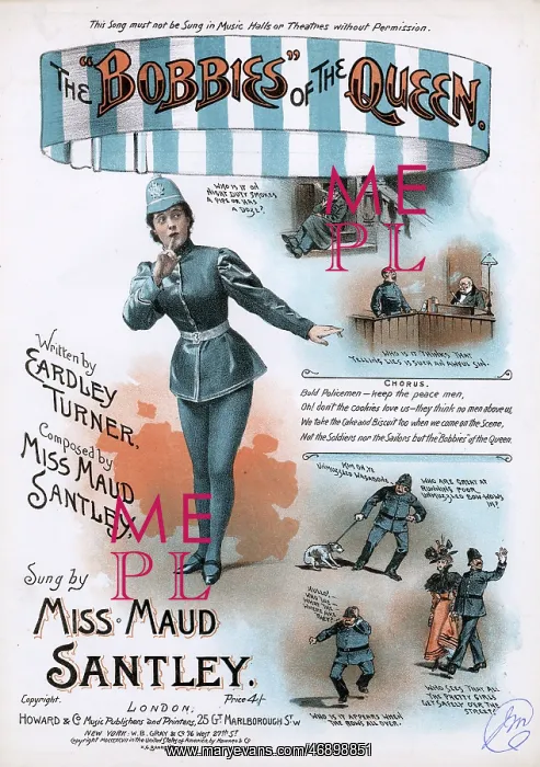 : The Bobbies of the Queen by Eardley Turner and Maud Santley : The Bobbies of the Queen by Eardley Turner and Maud Santley