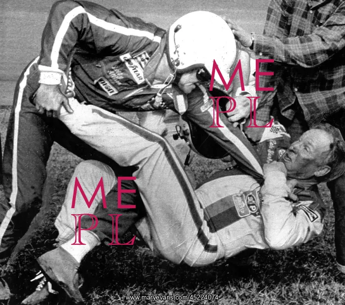  : Bobby Allison (L)fights with Cale Yarborough ?
