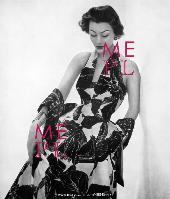 : Bobby evening dress, 1953 : Bobby evening dress, 1953