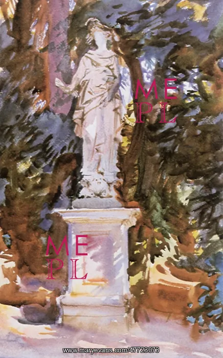  : Boboli, by Singer Sargent