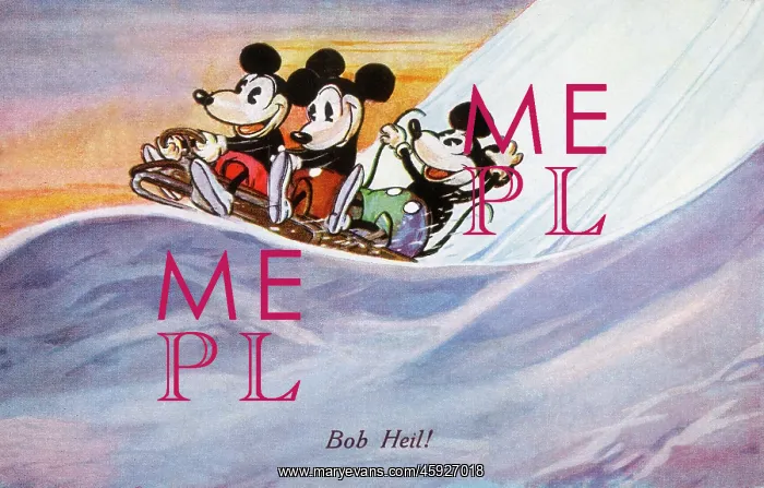 : Bobsleighing! - three cartoon mice hit the slopes : Bobsleighing! - three cartoon mice hit the slopes