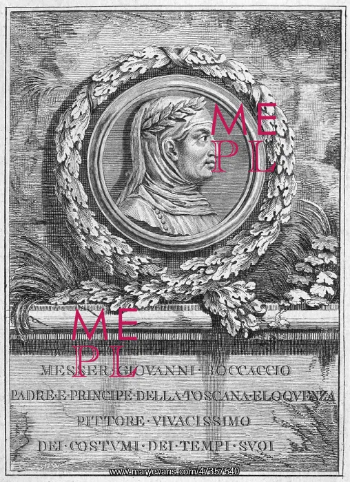 : BOCCACCIO (MEDALLION) : BOCCACCIO (MEDALLION)
