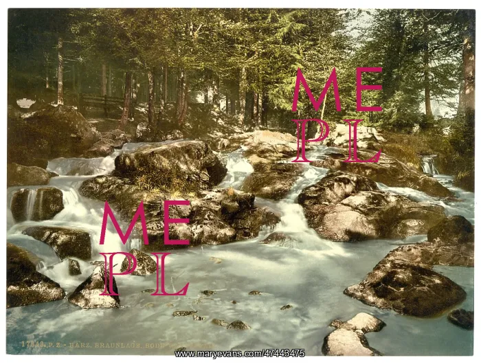 : Bode Waterfall, Braunlage, Hartz, Germany : Bode Waterfall, Braunlage, Hartz, Germany