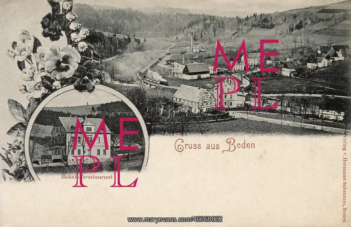 : Boden, Germany, featuring the Railway Station Restaurant : Boden, Germany, featuring the Railway Station Restaurant