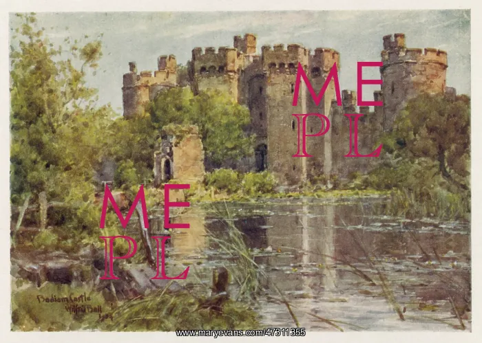  : BODIAM CASTLE / 1906