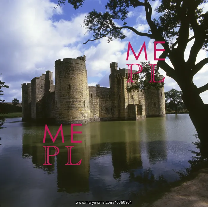 : BODIAM CASTLE : BODIAM CASTLE