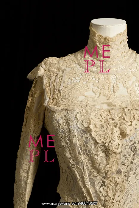 : Bodice worn by Queen Alexandra, c1900 : Bodice worn by Queen Alexandra, c1900