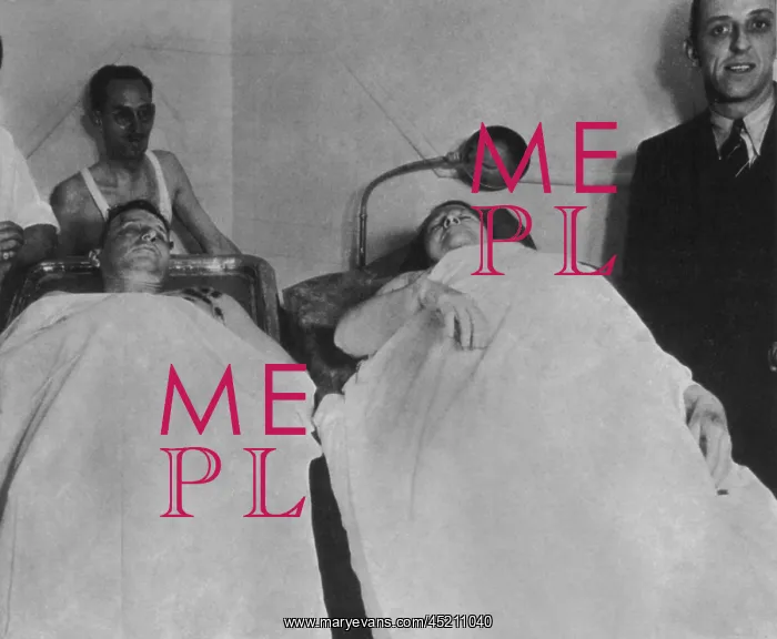: The bodies of Freddie and Ma Barker in the ? : The bodies of Freddie and Ma Barker in the ?