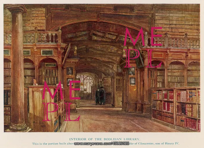  : BODLEIAN LIBRARY 1903