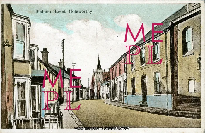 : Bodmin Street, Holsworthy, Devon : Bodmin Street, Holsworthy, Devon