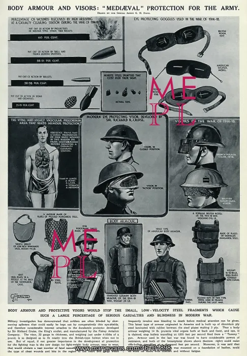 : Body armour and visors by G. H. Davis : Body armour and visors by G. H. Davis
