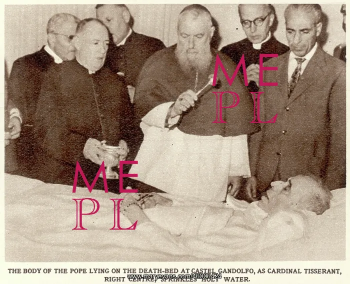 : Body of Pope Pius XII : Body of Pope Pius XII
