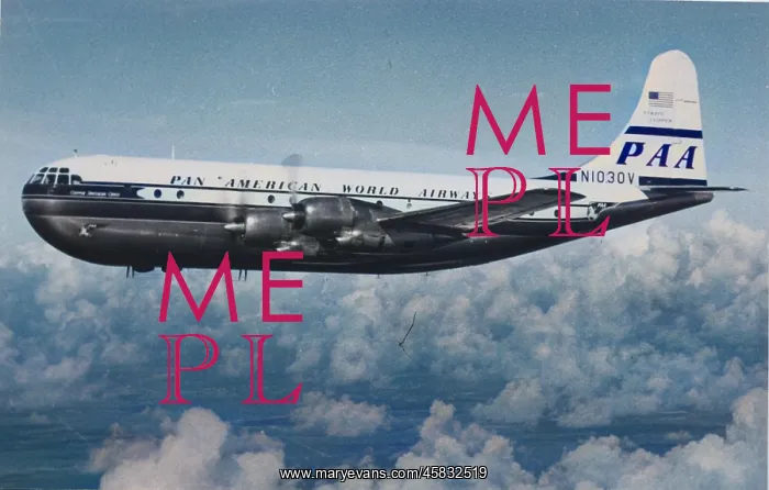  : Boeing 377 Stratocruiser - Pan Am flying
