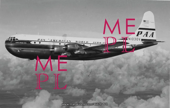 : Boeing 377 Stratocruiser - Pan Am flying : Boeing 377 Stratocruiser - Pan Am flying