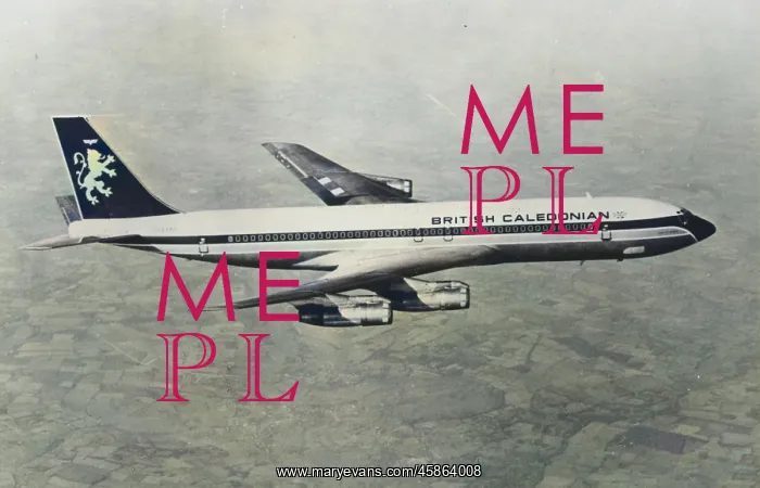  : Boeing 707-320C - British Caledonian