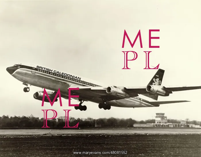 : Boeing 707-320C of British Caledonian : Boeing 707-320C of British Caledonian
