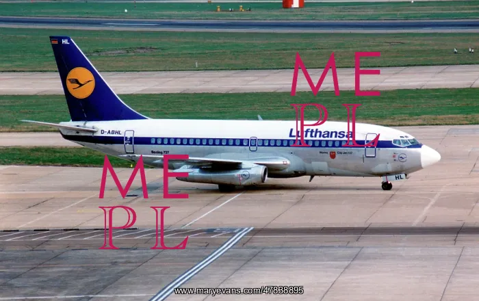: Boeing 737-230 D-ABHL Worms : Boeing 737-230 D-ABHL Worms