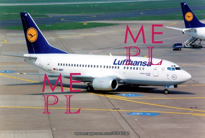 : Boeing 737-530 D-ABIY Lingen : Boeing 737-530 D-ABIY Lingen