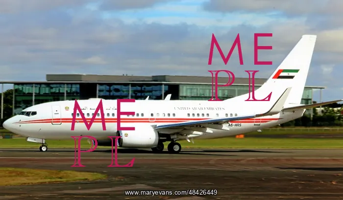: Boeing 737-BBJ A6-HRS : Boeing 737-BBJ A6-HRS